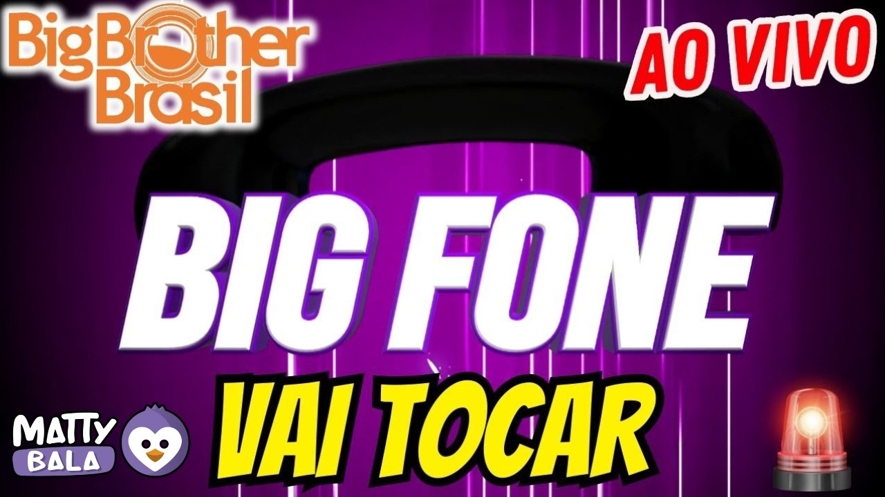 ☎️ O BIG FONE vai TOCAR - AO VIVO - UMA pessoa vai pro PAREDÃO e UMA fica IMUNE! BBB 26 #bbb #BBB26