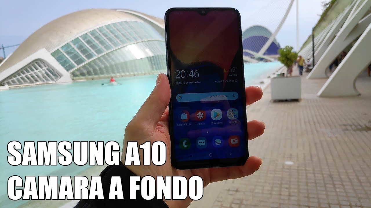 Samsung A10 - Camara a fondo
