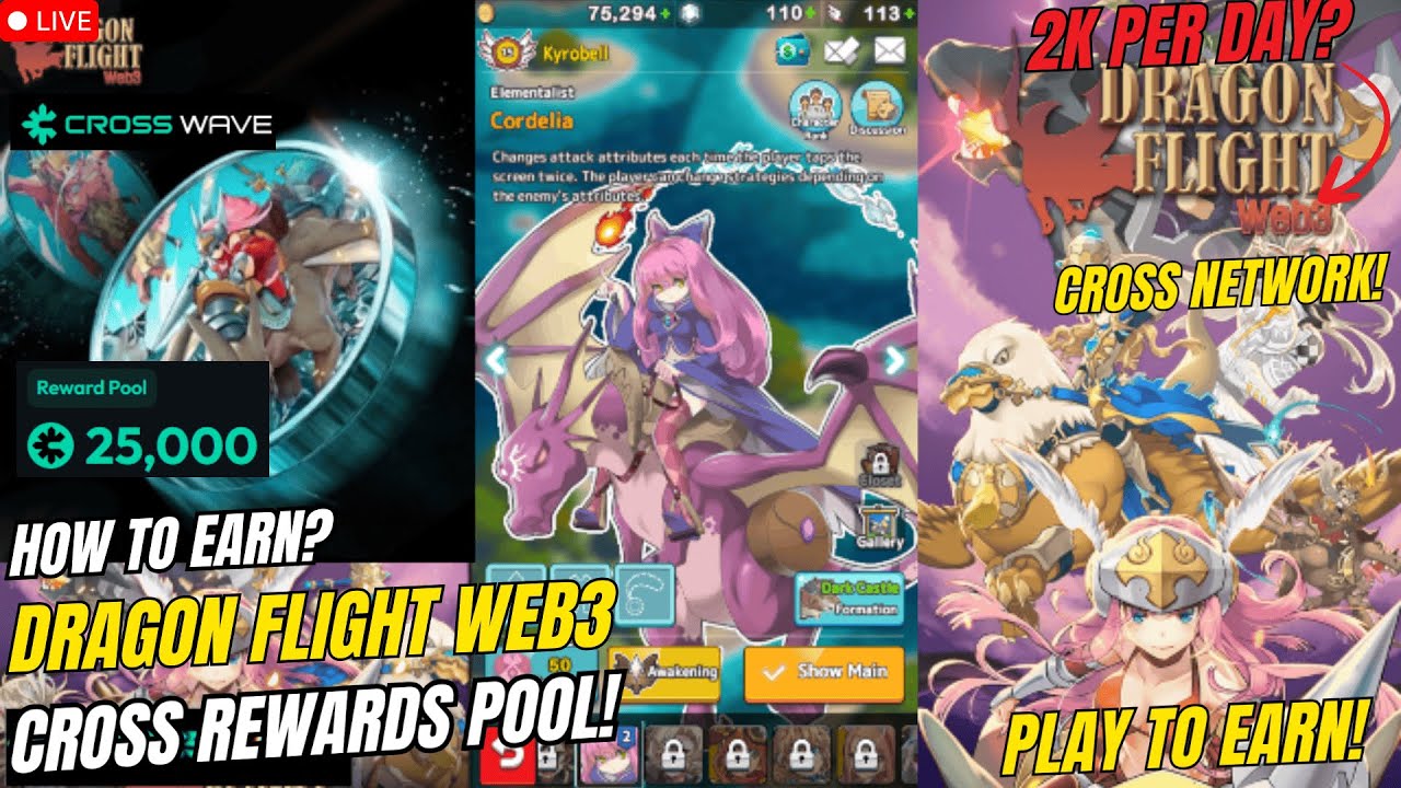Dragon Flight Web3 | How To Earn! F2P , Play To Earn!( Tagalog )