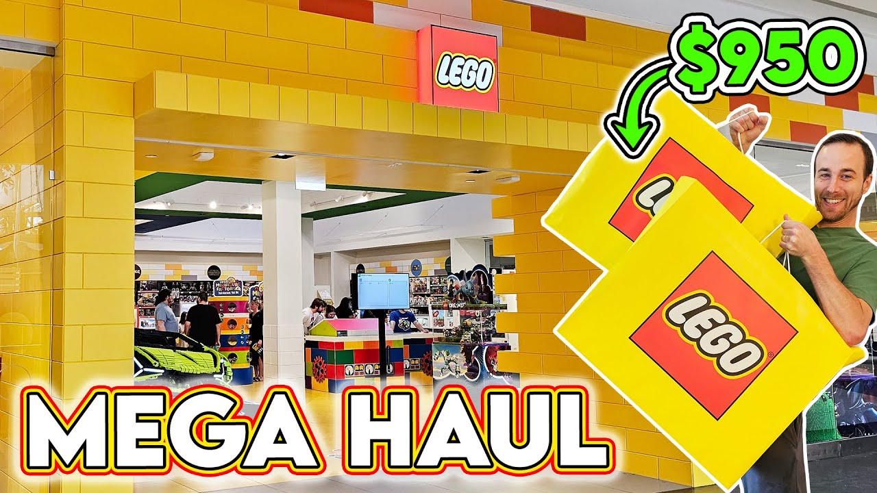 Big LEGO Store Shopping Haul! August 2023