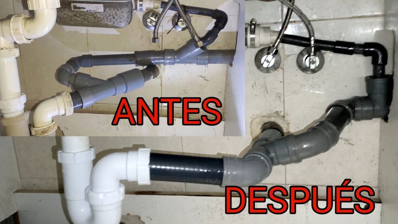 PROBLEMAS en DESAGÜES DESASTROSOS. Una AVENTURA con FINAL FATAL🤦‍♀️#sifones #desagüe #despegarpvc