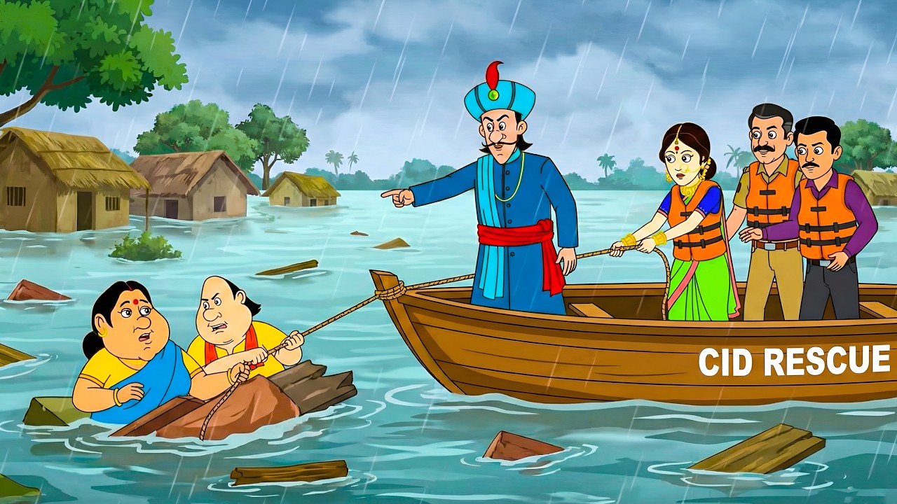 মন্ত্রী এবং রানি মিলিতভাবে গোপাল ভাঁড় ও গোপাল ভাঁড়ের স্ত্রীর প্রাণ বাঁচিয়েছিলেন।  || Gopal Bhar |