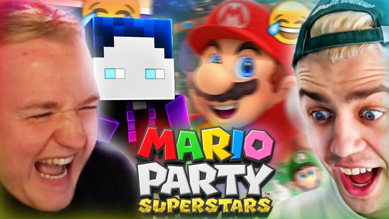 WIR SPIELEN MARIO PARTY mit PAPAPLATTE, BASTI & FAISTER