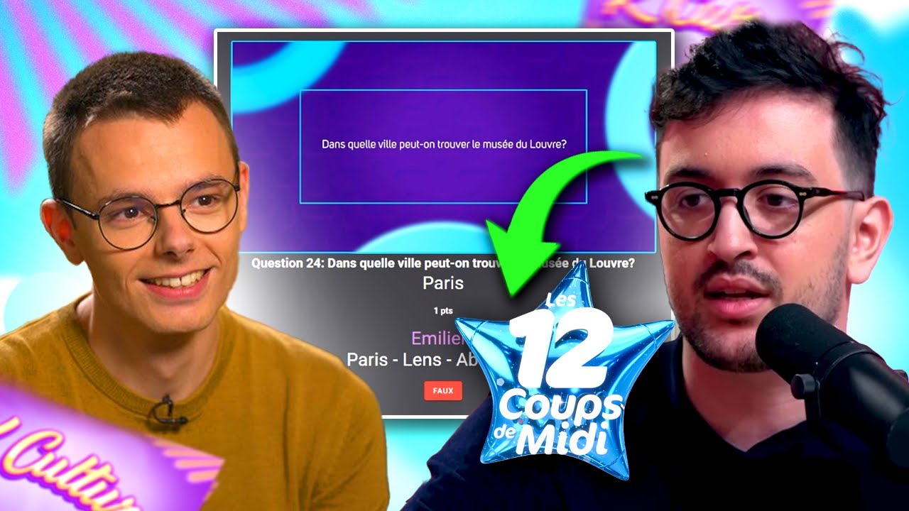 Je commence mon ENTRAINEMENT pour les 12 coups de midi ?!