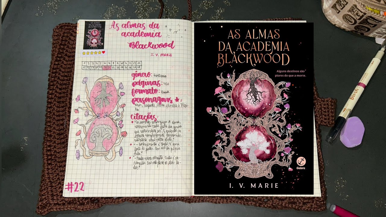 caderno de leituras 22 | as almas da academia blackwood
