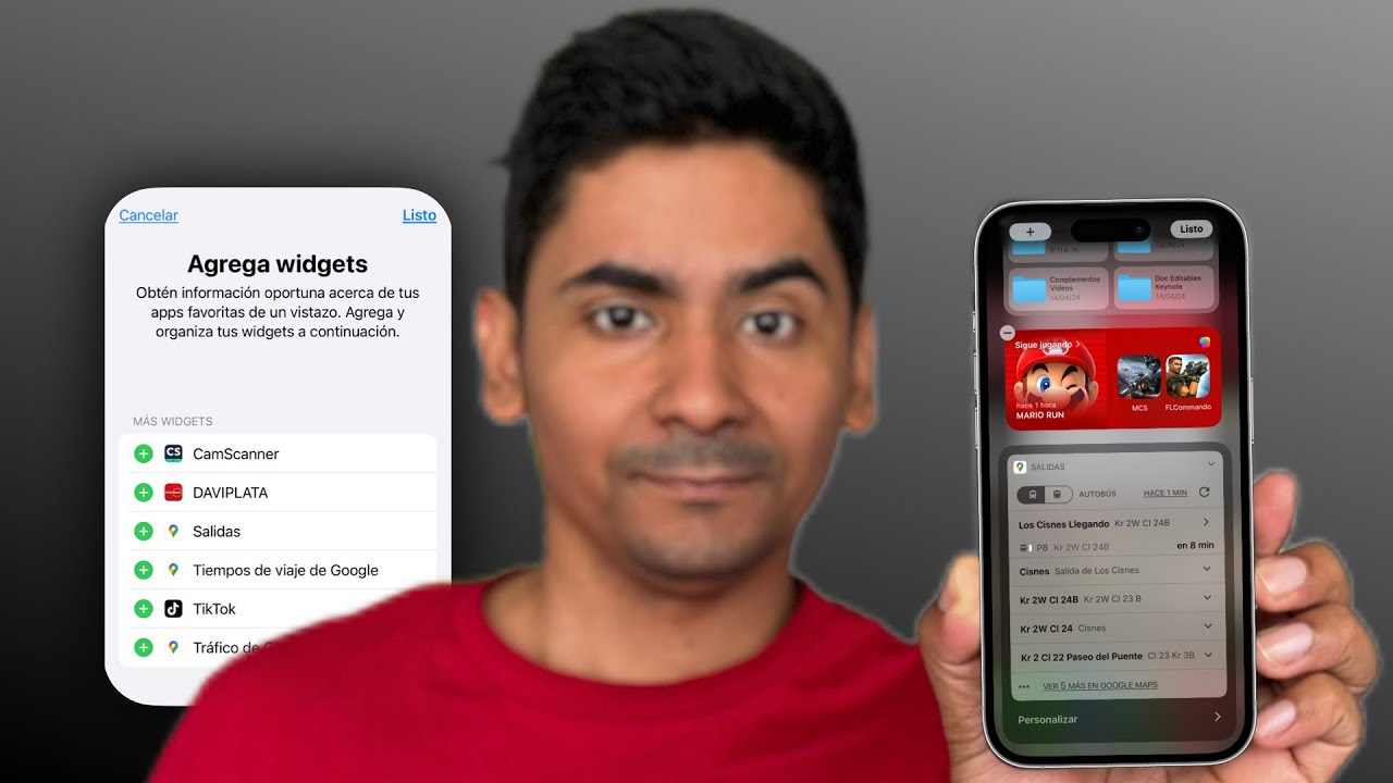 WIDGETS del IPHONE funciones OCULTAS +10