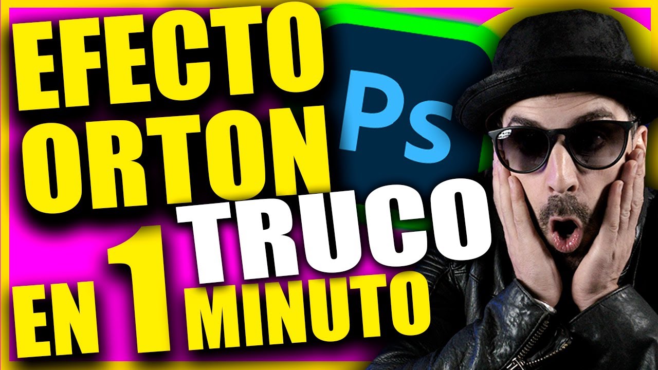 ⚠️FACIL ⚠️ EFECTO ORTON en PHOTOSHOP - Tutorial de fotografía
