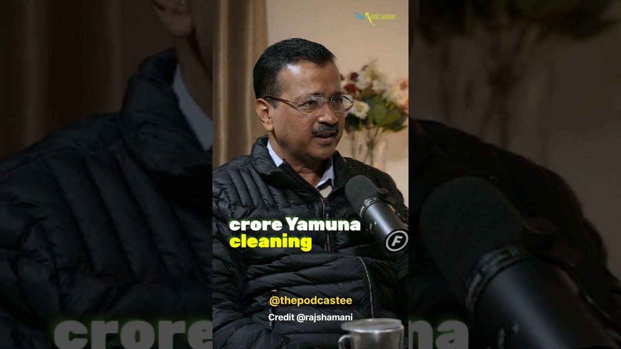 How Much Budget Yamuna Cleaning #shorts #arvindkejriwal #viralpodcastshorts @rajshamani