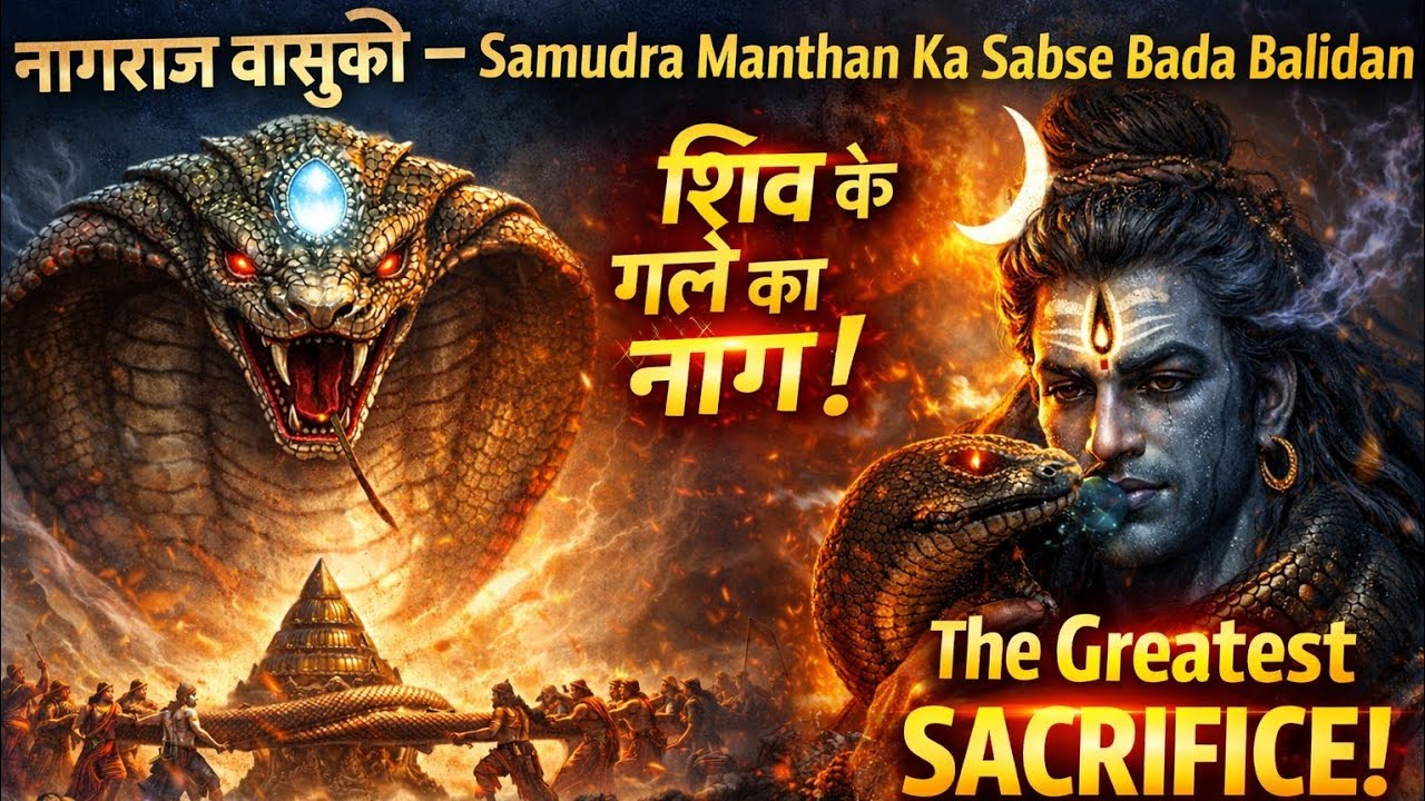 नागराज वासुकी की असली कहानी | Samudra Manthan Ka Maha Rahasya