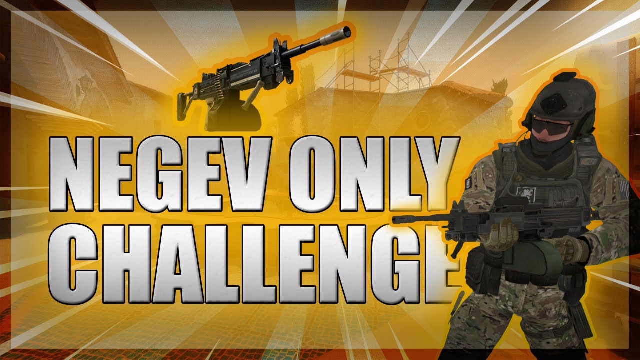 Proti LEMkám pouze s NEGEVEM :D | Negev Only Challenge | CS:GO|  IX Gaming