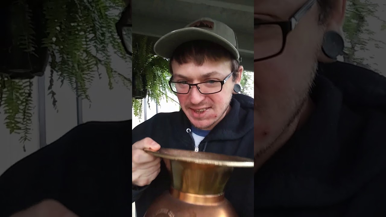 Redskin Brand Chewing Tobacco Spittoon