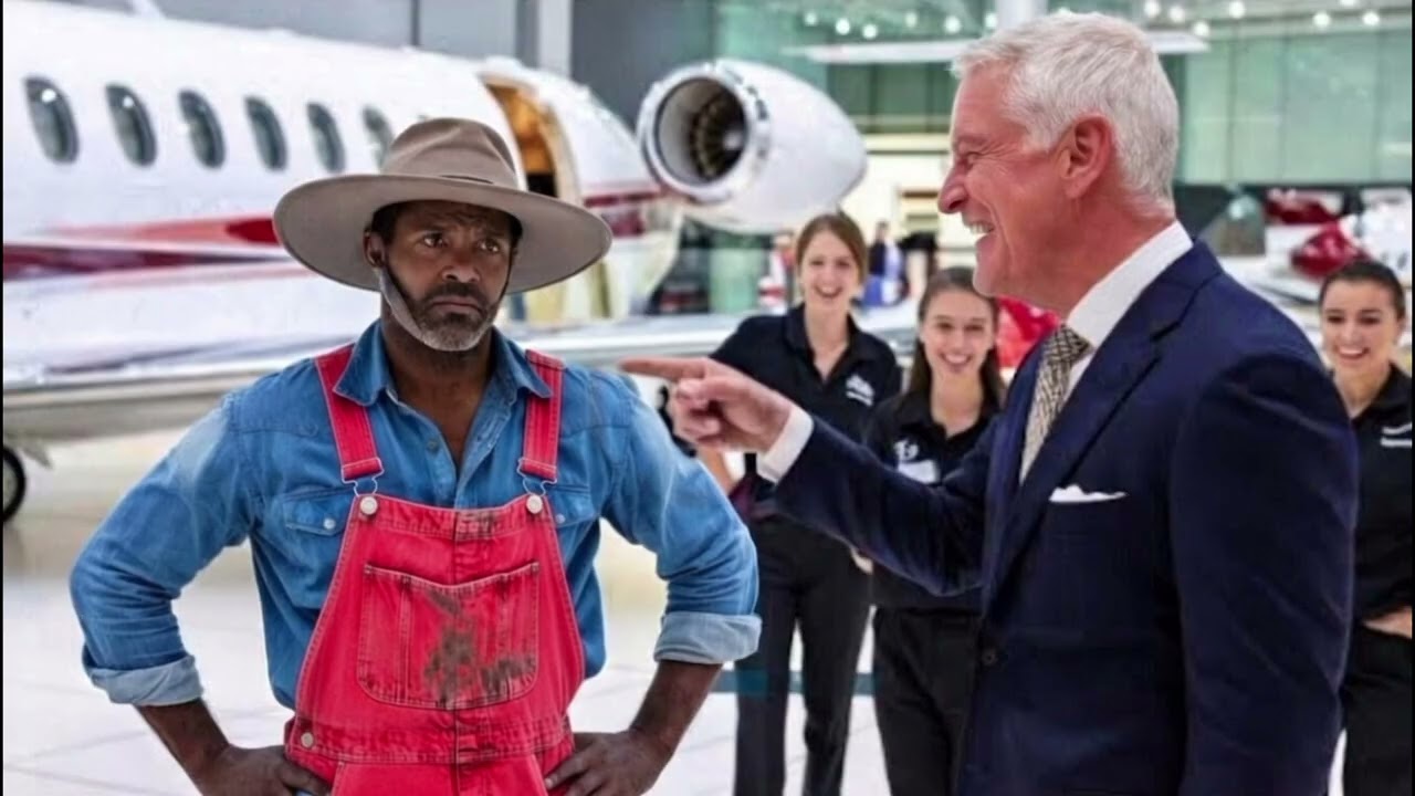 Farmer Walks Into an Airport to Buy a Jet—Salesman Laughs, Then Freezes When He Learns the Truth 😱✈️