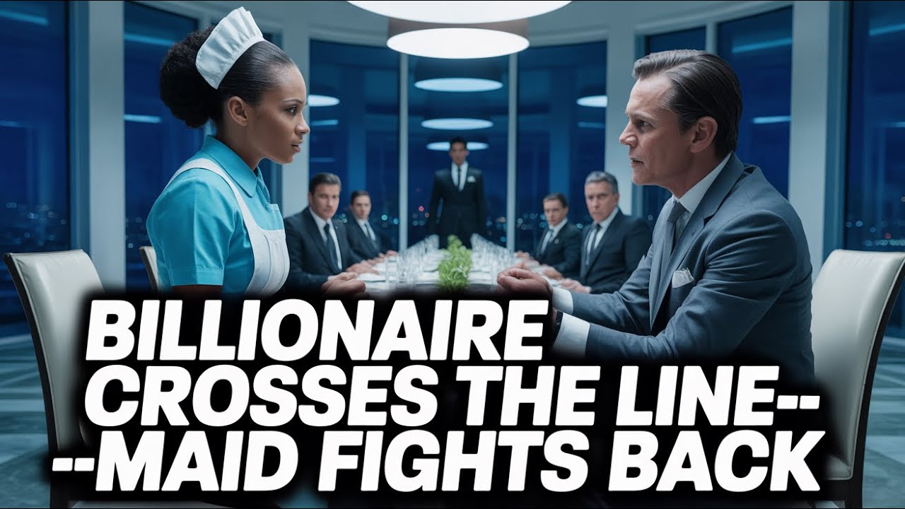 “Shout at Me Again,” the Black Maid Warned the Billionaire — His Reaction Stunned Everyone.