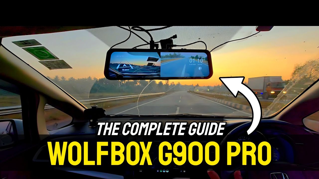 Wolfbox G900 Pro 4K Starvis-2 Mirror Dashcam FULL REVIEW: The Complete Package | Gizmobeep