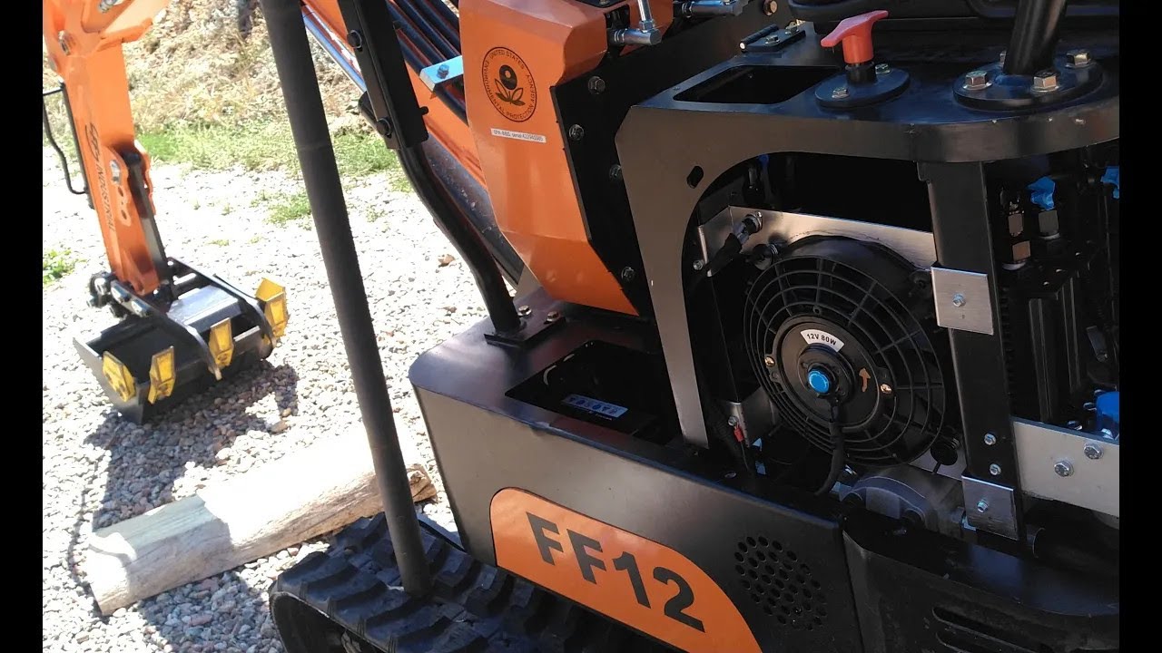 Chinese Mini Excavator: Splicing into Existing Hydraulics line to add a Hydraulic Oil Cooler (Dub)