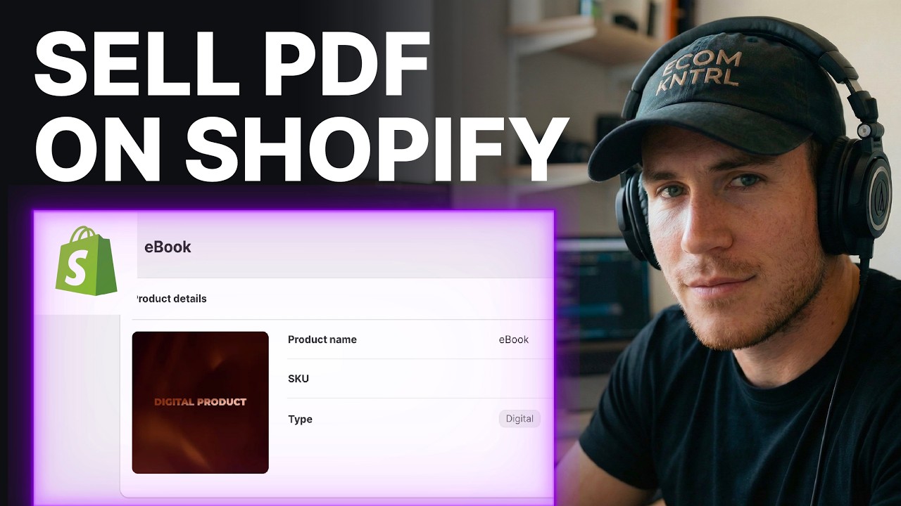 How To Sell PDF On Shopify (2026) | Digital Product Setup