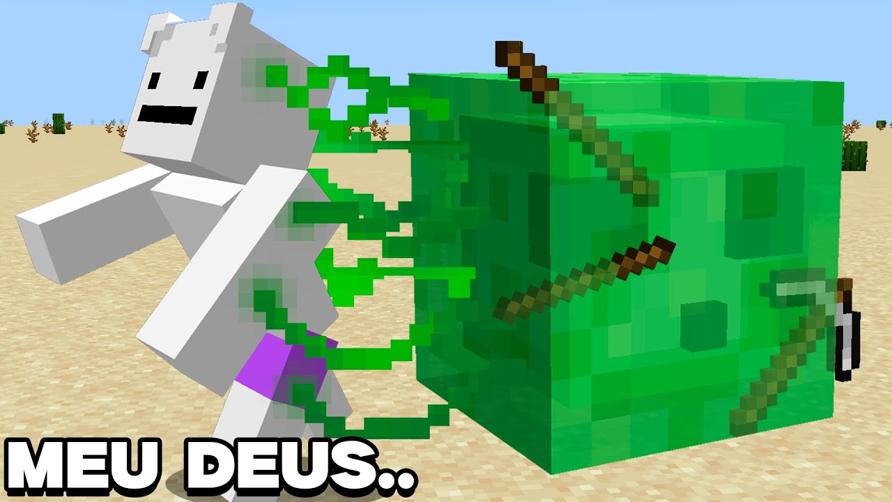 Mod que adiciona SLIMES REALISTAS - 🛠️Sexta dos Mods🛠️