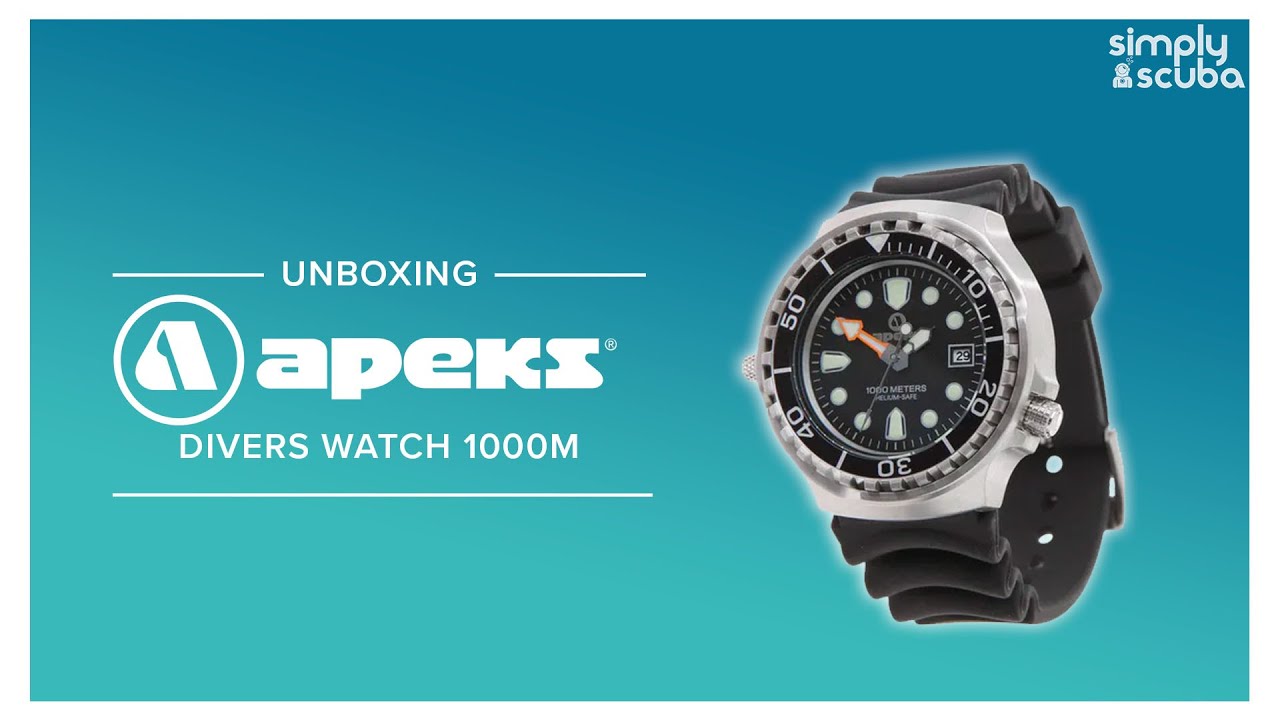 Apeks 1000m Dive Watch | Unboxing