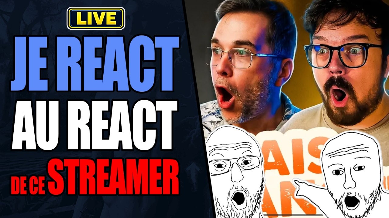 JE REACT AU REACT RIDICULE DE UN CR&Eacute;ATIF AU SOJA