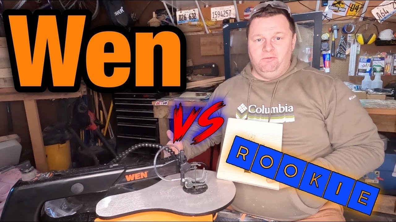Wen 16 inch scroll saw unboxing by a rookie