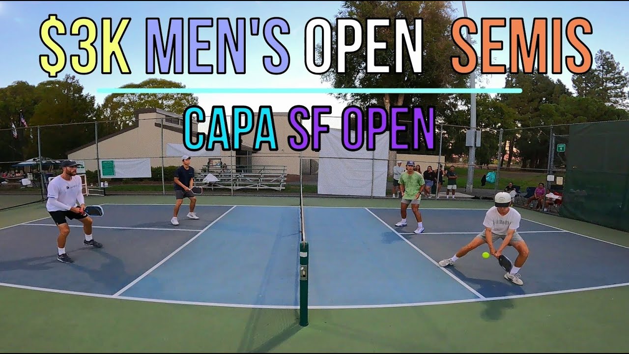 💥 $3k Men’s Open Semifinals | MacKinnon(5.8) & Long(5.5) vs Daniel(5.3) & Yoo(5.3) - CAPA SF Open