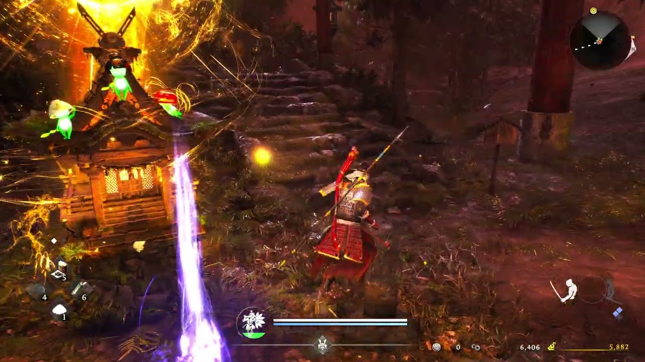 Nioh 3 Demo 4K60 Ultra Part 7 Tenryu River