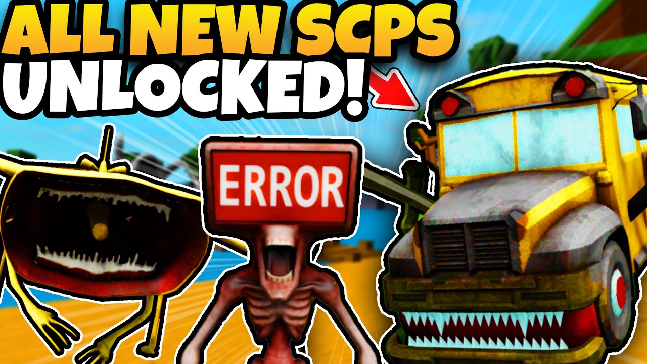 НОВОЕ мини-обновление в Roblox SCP Morphs! (ВСЕ новые МОРФЫ!)
