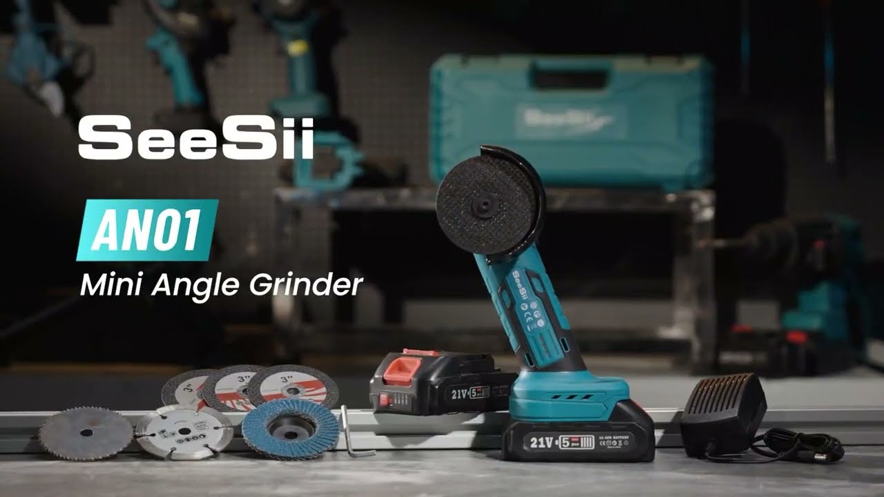 SeeSii Cordless Angle Grinder AN01