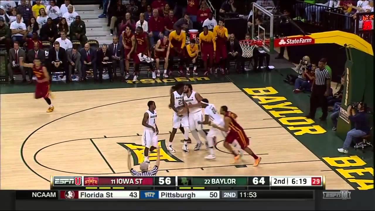 Iowa State at Baylor | 2014-15 Big 12 MBB Highlights