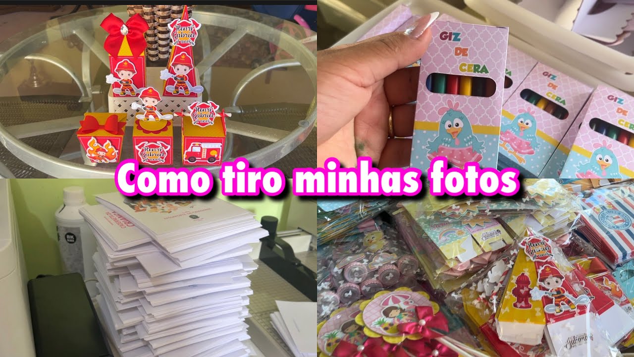 Mostrei como tiro minhas fotos + finalizei 12 pedidos / Papelaria Personalizada