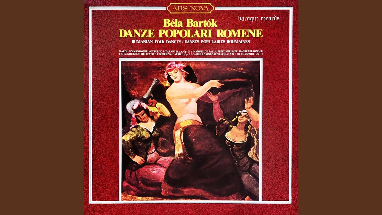 Danze Popolari Romene, Sz.56
