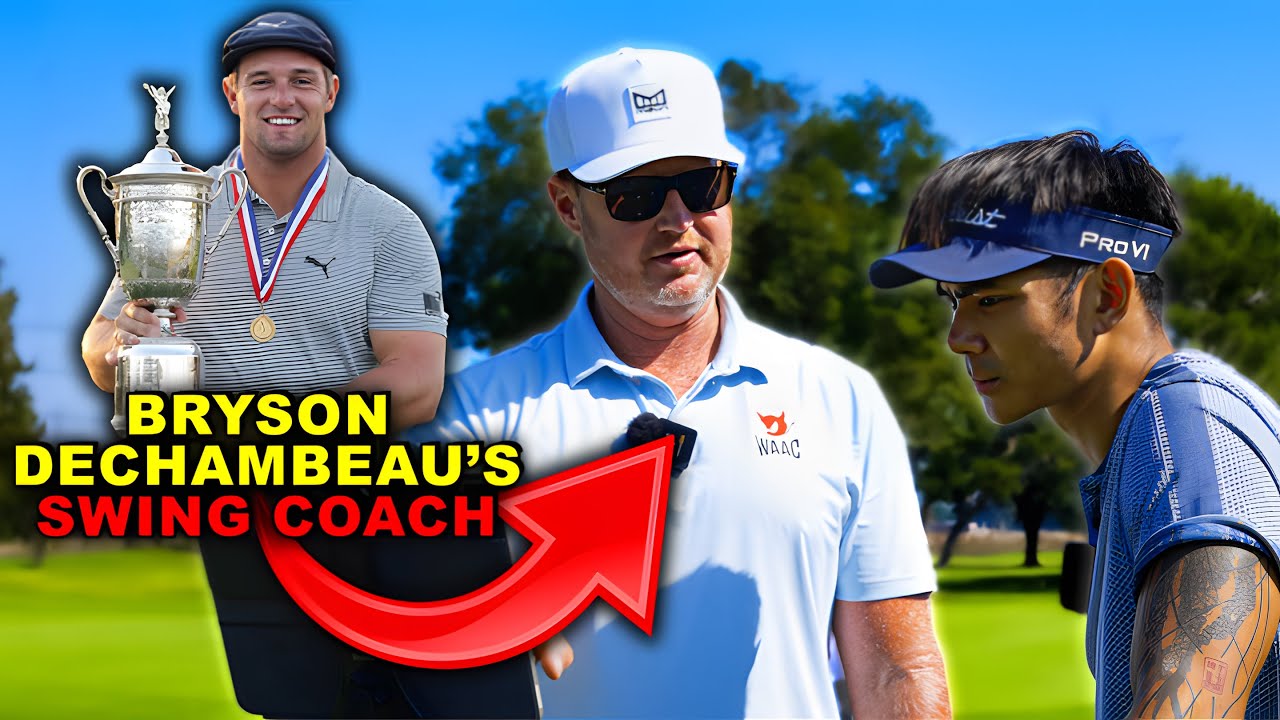 I take my first lesson with Bryson Dechambeau's coach to get me to Scratch