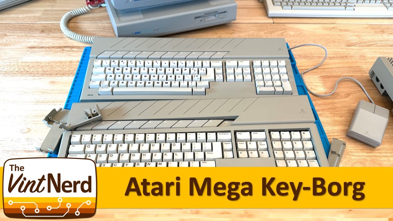 Swapping Atari Mega ST Keyboard Internals