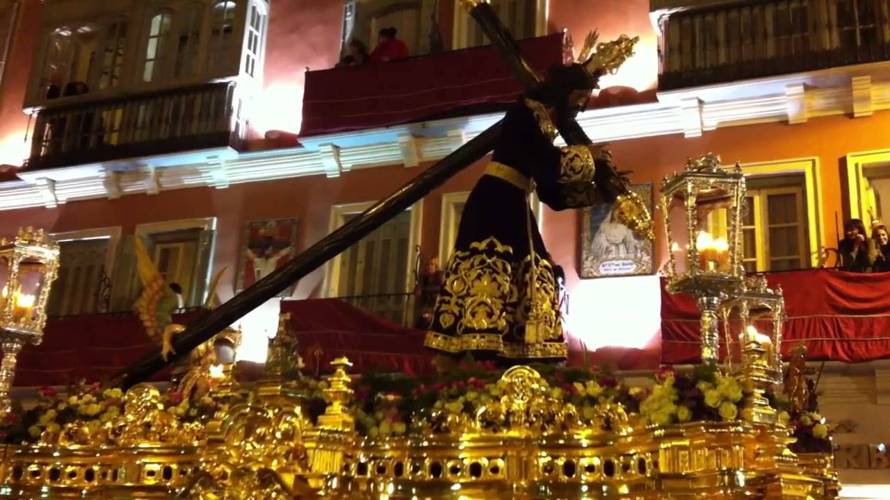 Jesús Nazareno del Perdón 2013. Tribuna de los pobres. Semana Santa de Málaga.