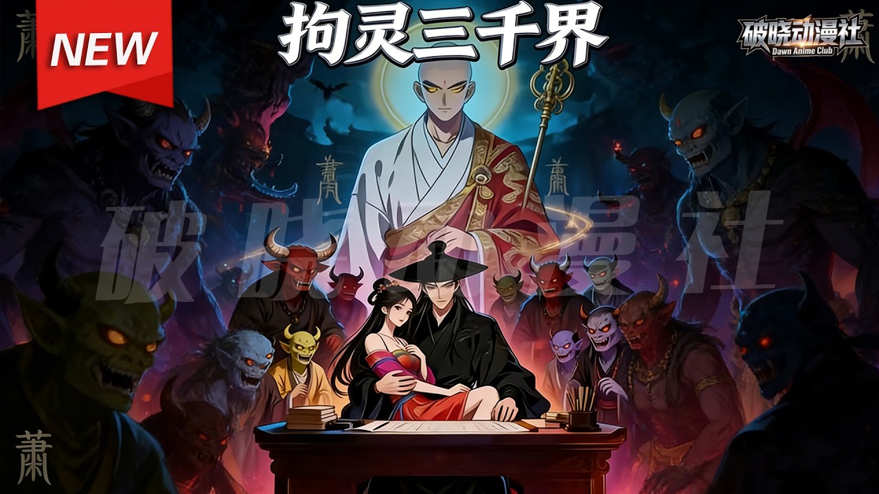 MULTISUB📢新番上线《拘灵三千界》第1~60集丨苏凡意外身故成鬼差，以实干打破旧态，带动众鬼差履职，地府风气、三界秩序皆焕然一新！#破晓动漫社 #漫剧