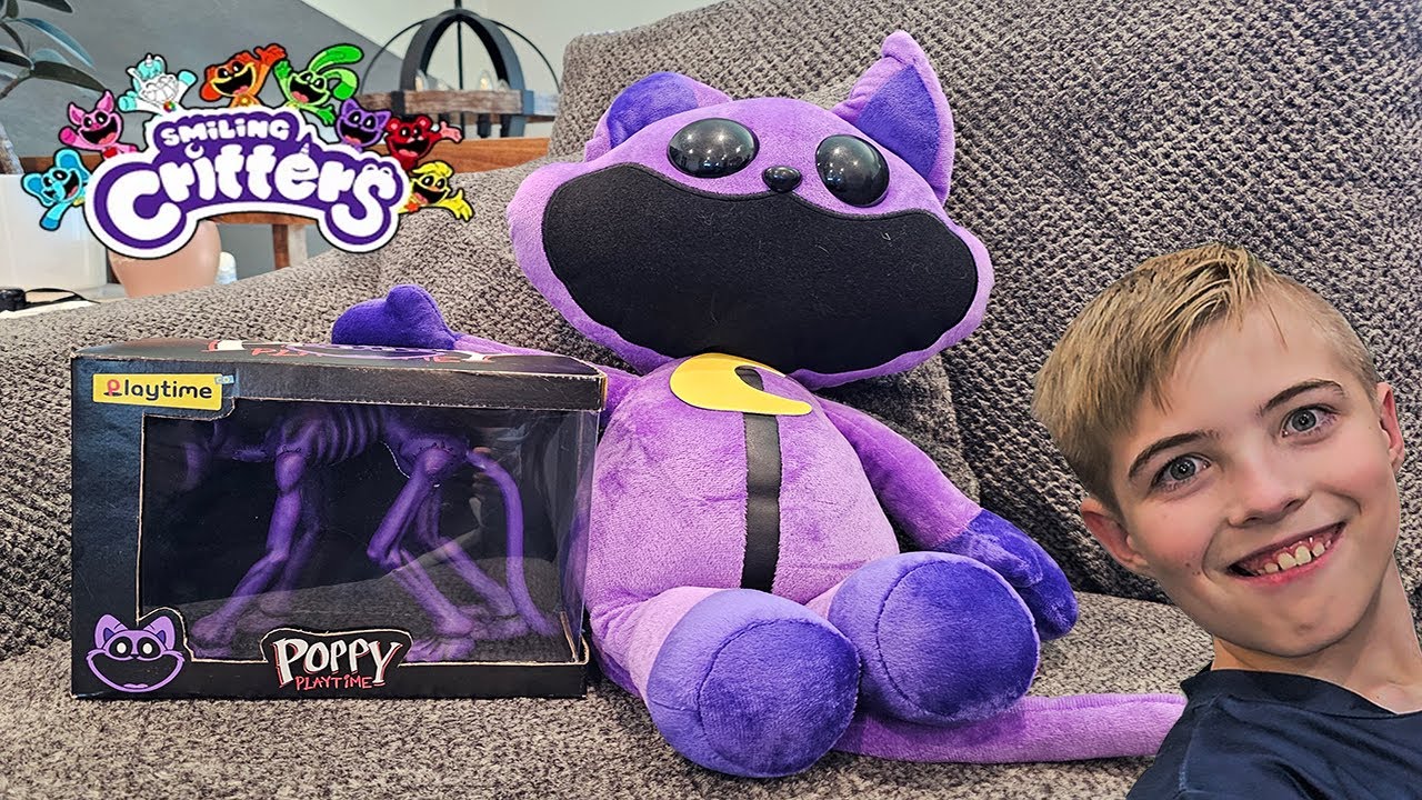Распаковываем новую официальную плюшевую фигурку Jumbo Catnap и фигурку Monster Catnap!