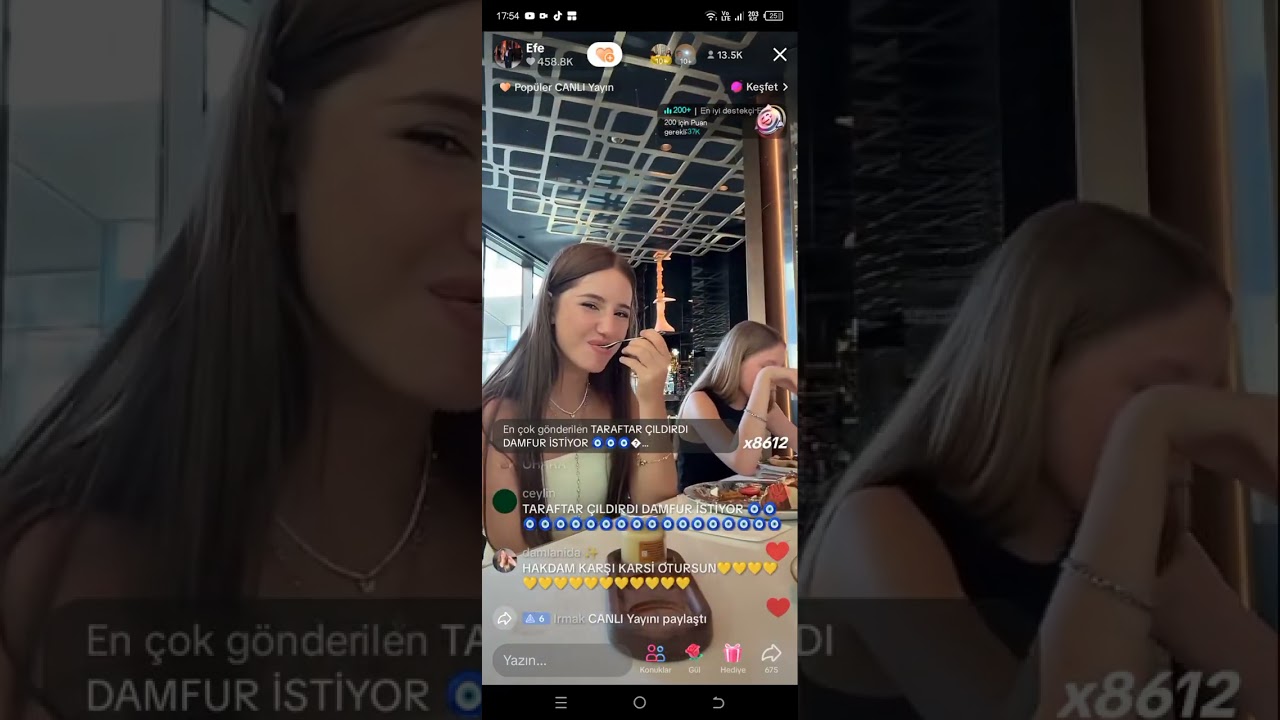 Arkadaşlar damfur hakdam yayını başları yok ♥