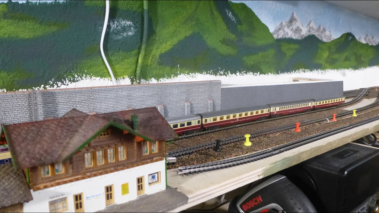 (Flex-)Gleisverlegung : Stromversorgung, Schalldämmung, Flexgleise in Spur N verlegen