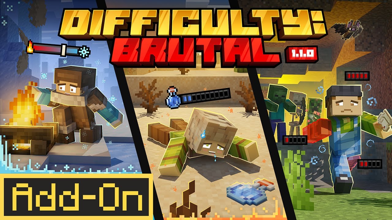 Minecraft&rsquo;s Most INSANE Survival with Brutal 1.1 Addon