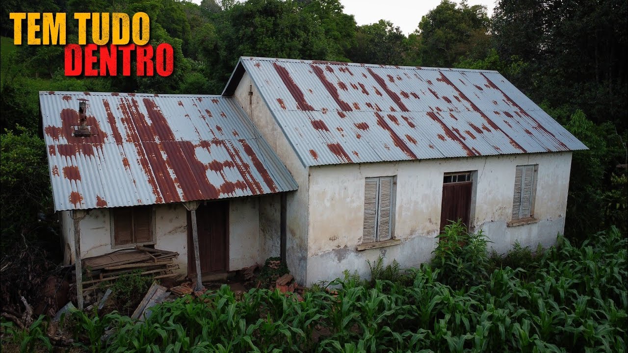 DEPOIS QUE ELA FALECEU, SUA CASA FICOU PARADA NO TEMPO COM TODOS OS MÓVEIS DENTRO!