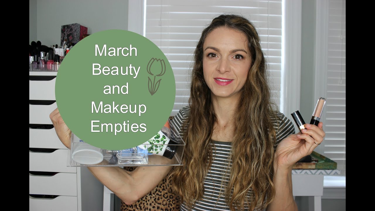 March Beauty and Makeup Empties