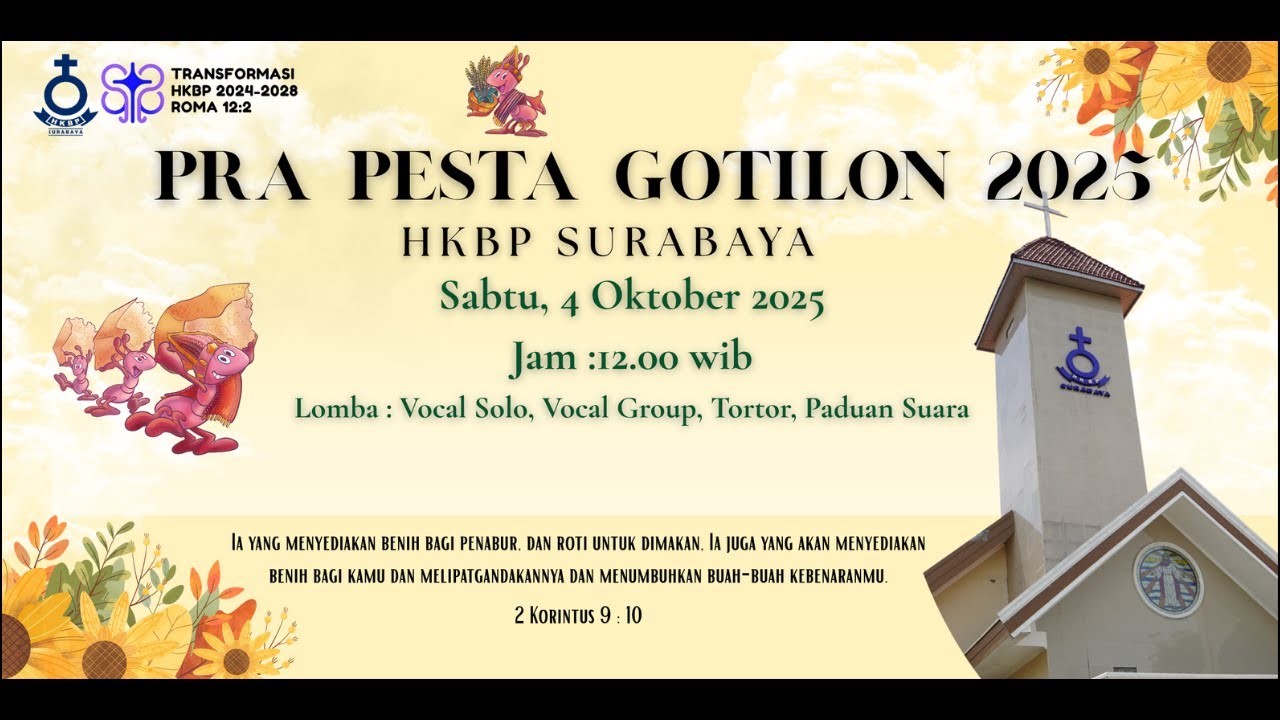 Pertandingan Pra Pesta Huria/Gotilon 2025