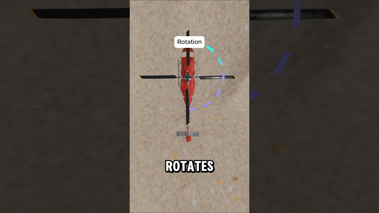 Why Helicopters NEED a Tail Rotor to Fly Straight?