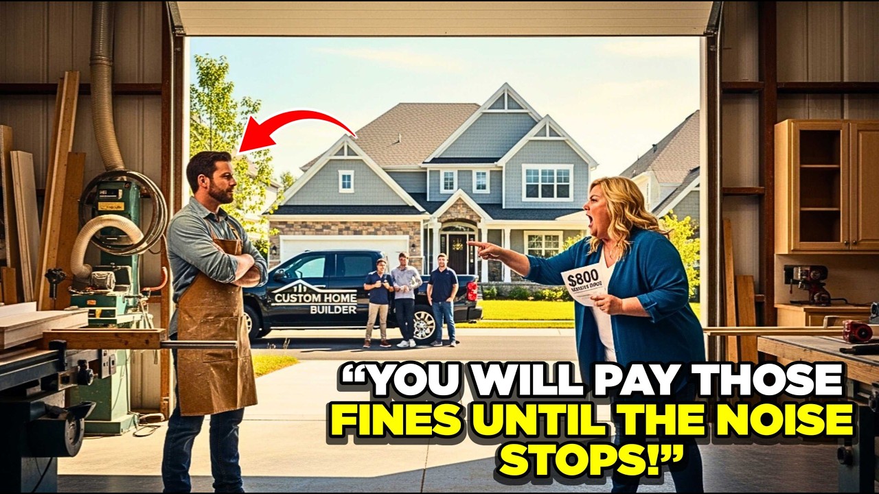 HOA Fined Me $800 a Week for Workshop Noise—Didn’t Know I Build Their Custom Homes