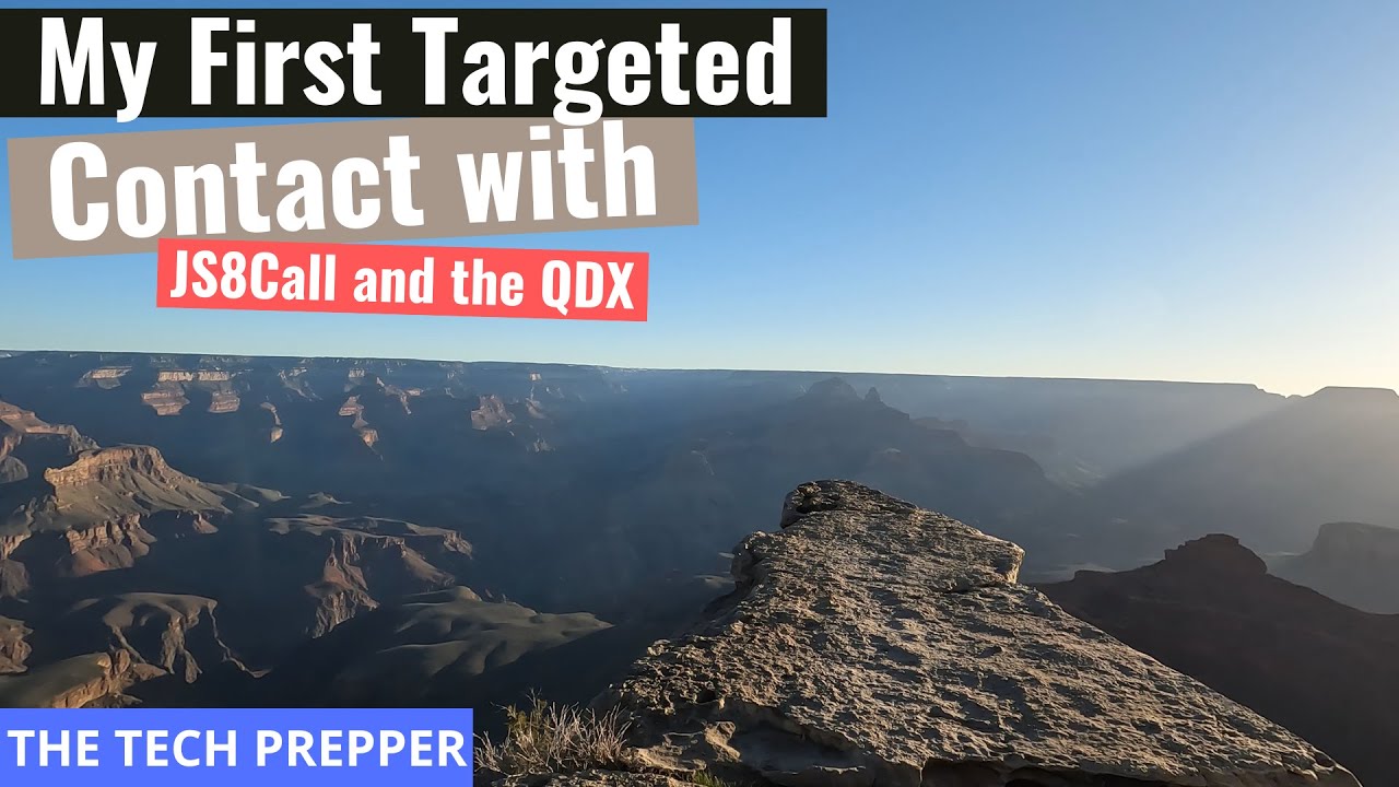 My First Contact with JS8Call and the QDX - No Random Contacts