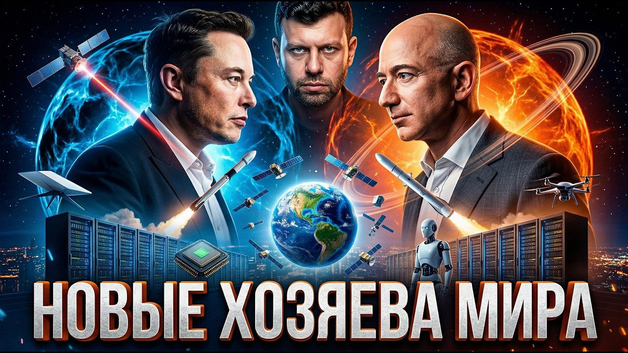 СУПЕР ИИ &mdash; ЭТО СМЕРТЬ GOOGLE? БОГАЧИ ПОДЕЛИЛИ КОСМОС ЧТОБЫ... | МАКС БИТ & ВЛАДИМИР ПОНИМАЮЩИЙ