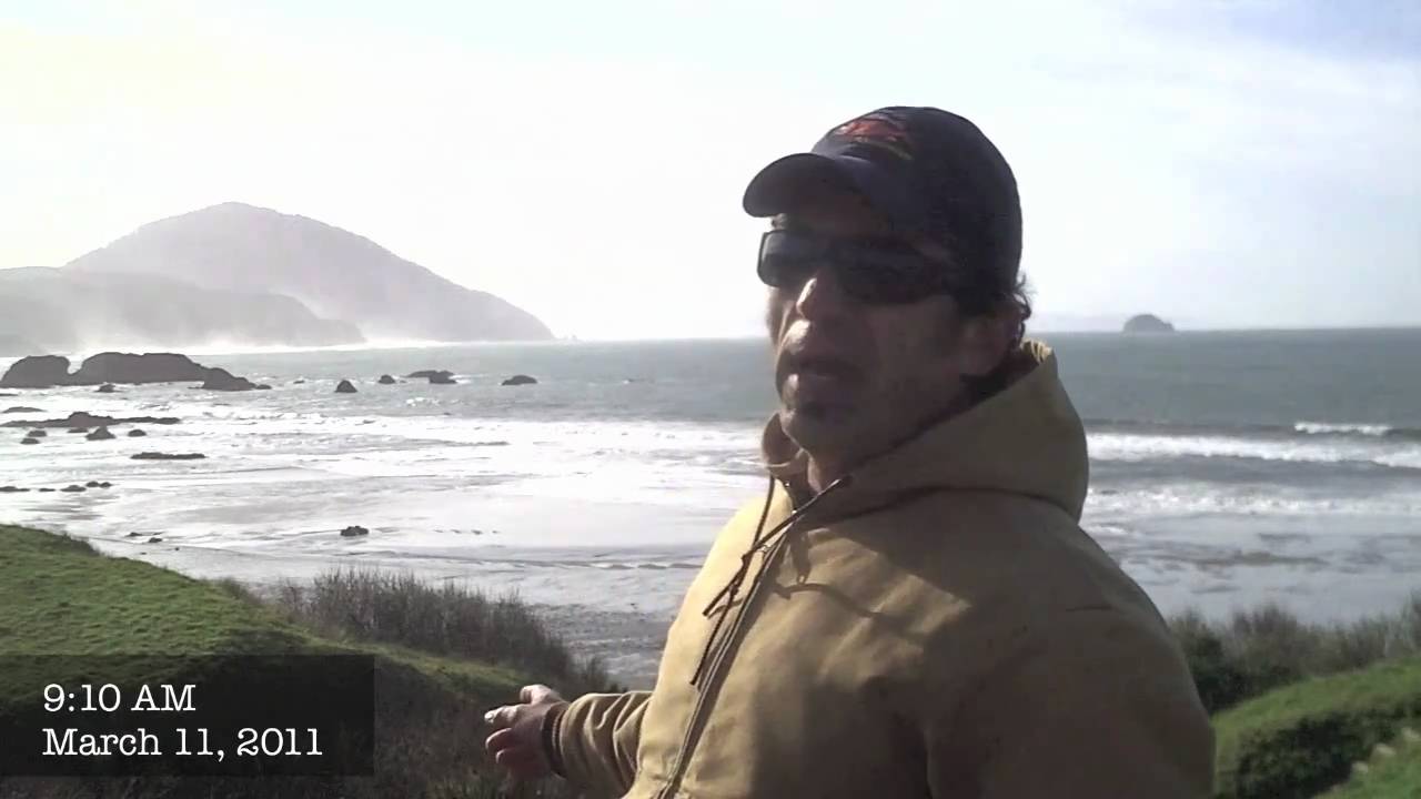 2011 Tsunami reaches Port Orford, Oregon