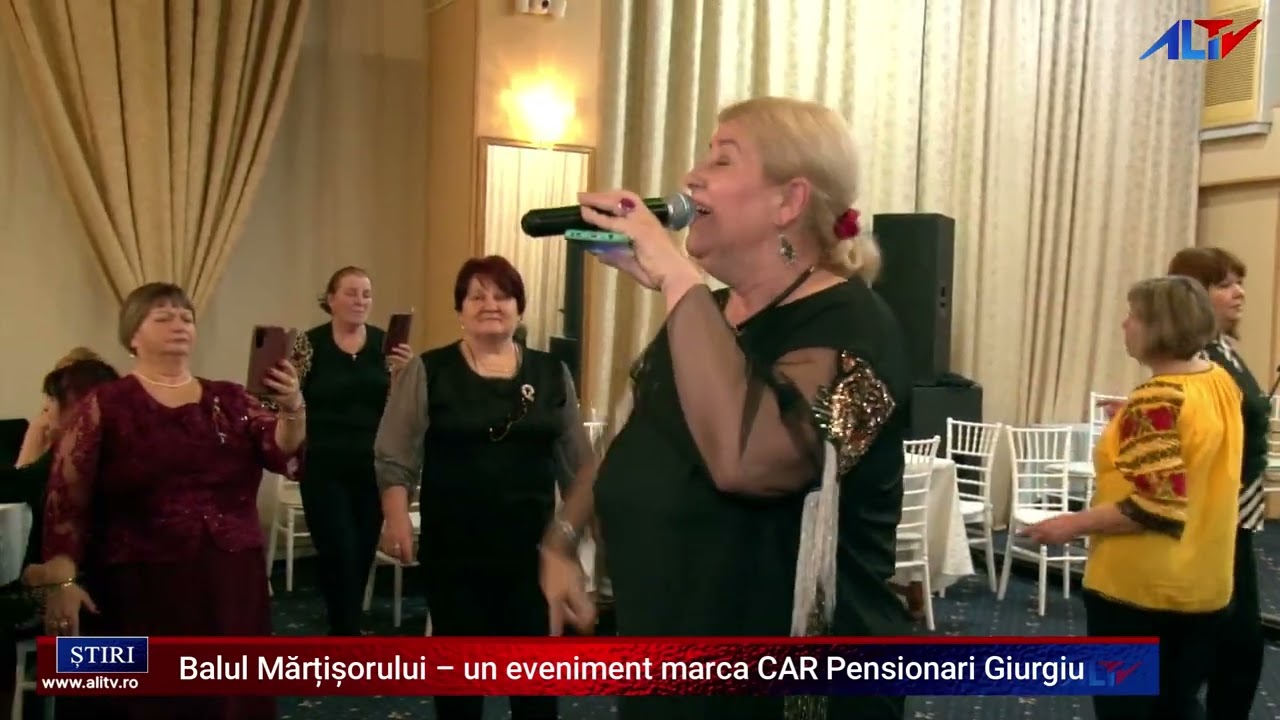 Balul Mărțișorului - un eveniment marca CAR Pensionari Giurgiu