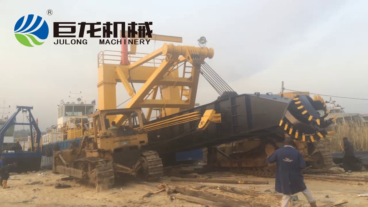 Drague suceuse à sable au Nigeria--Julong Drague