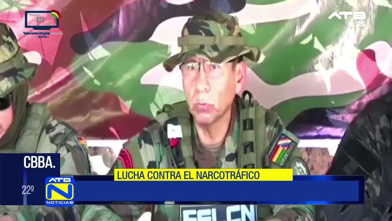 Operativo antidroga en Villa Tunari deja dos aprehendidos tras enfrentamiento armado